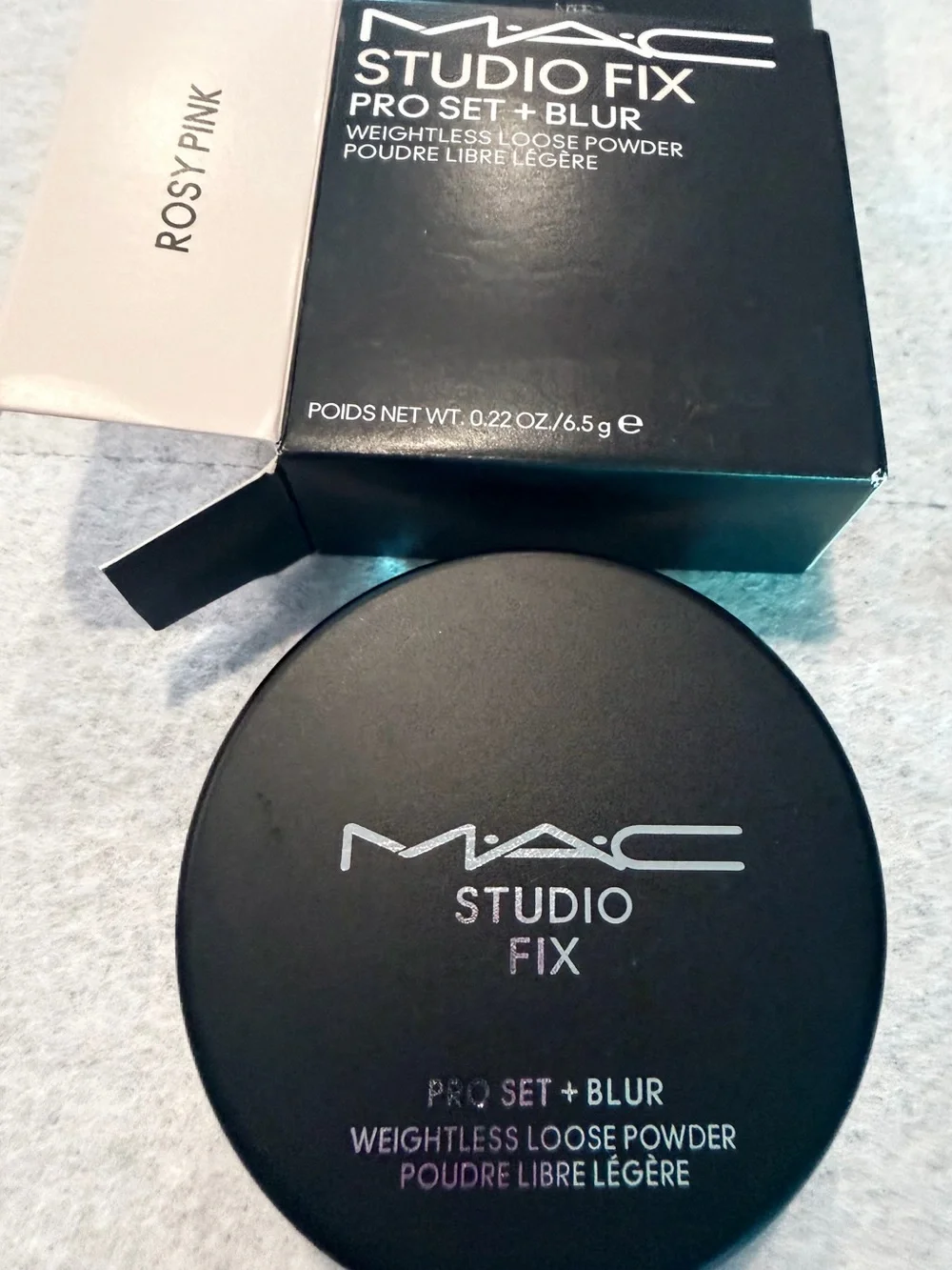 MAC Cosmetics Studio Fix Pro Set + Blur Loose Powder - Rosy Pink